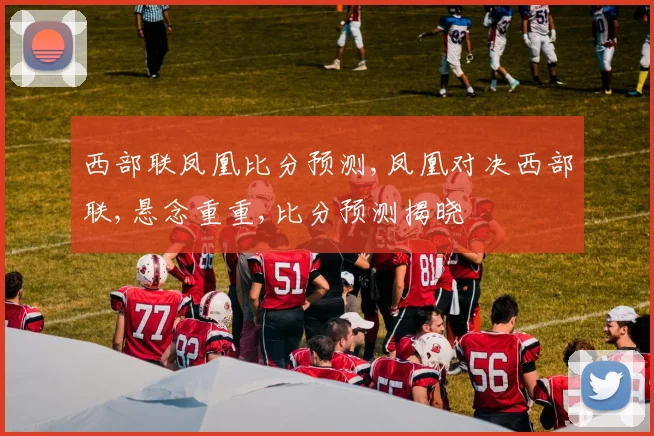 西部联凤凰比分预测,凤凰对决西部联,悬念重重,比分预测揭晓